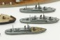 Preview: Kriegsmarine Togo NJL Nachtjagdtleitschiff 27 ship models such as submarine, Graf Zeppelin carrier made of wood, scale 1: 1000