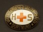 Preview: Badge brooch DRK - "Patriotic Women - Association Dortmund" with manufacturer and number