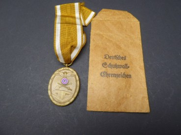 German protective wall - badge of honor in a bag