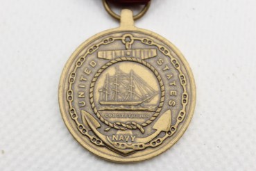US Orden Fidelity Zeal Obedience Med. - Bronze on ribbon with clasp and clasp in a case