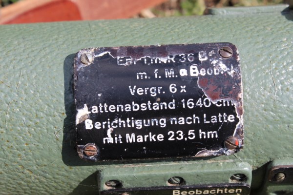 Wehrmacht Entfernungsmesser Em 1m R36