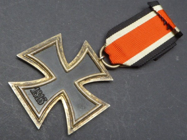 EK2 Iron Cross 2nd Class on a ribbon